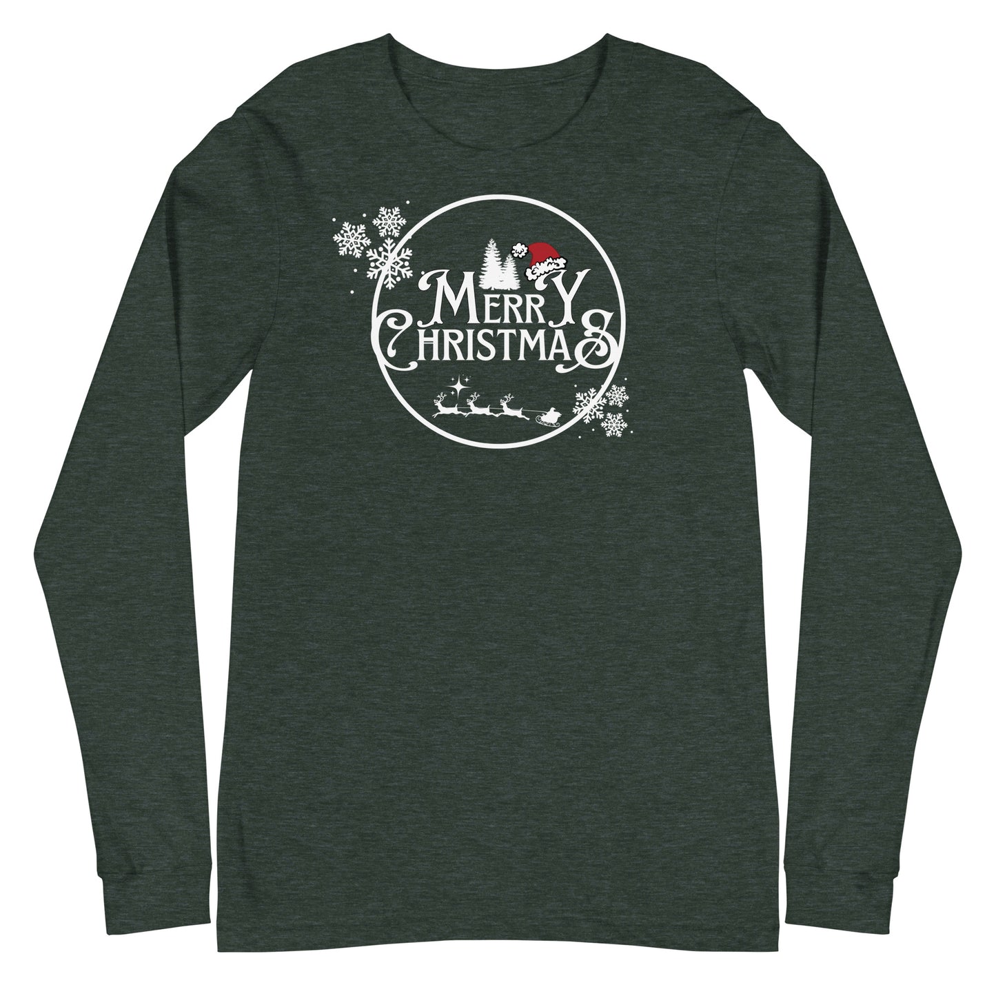 Merry Christmas Unisex Long Sleeve Tee