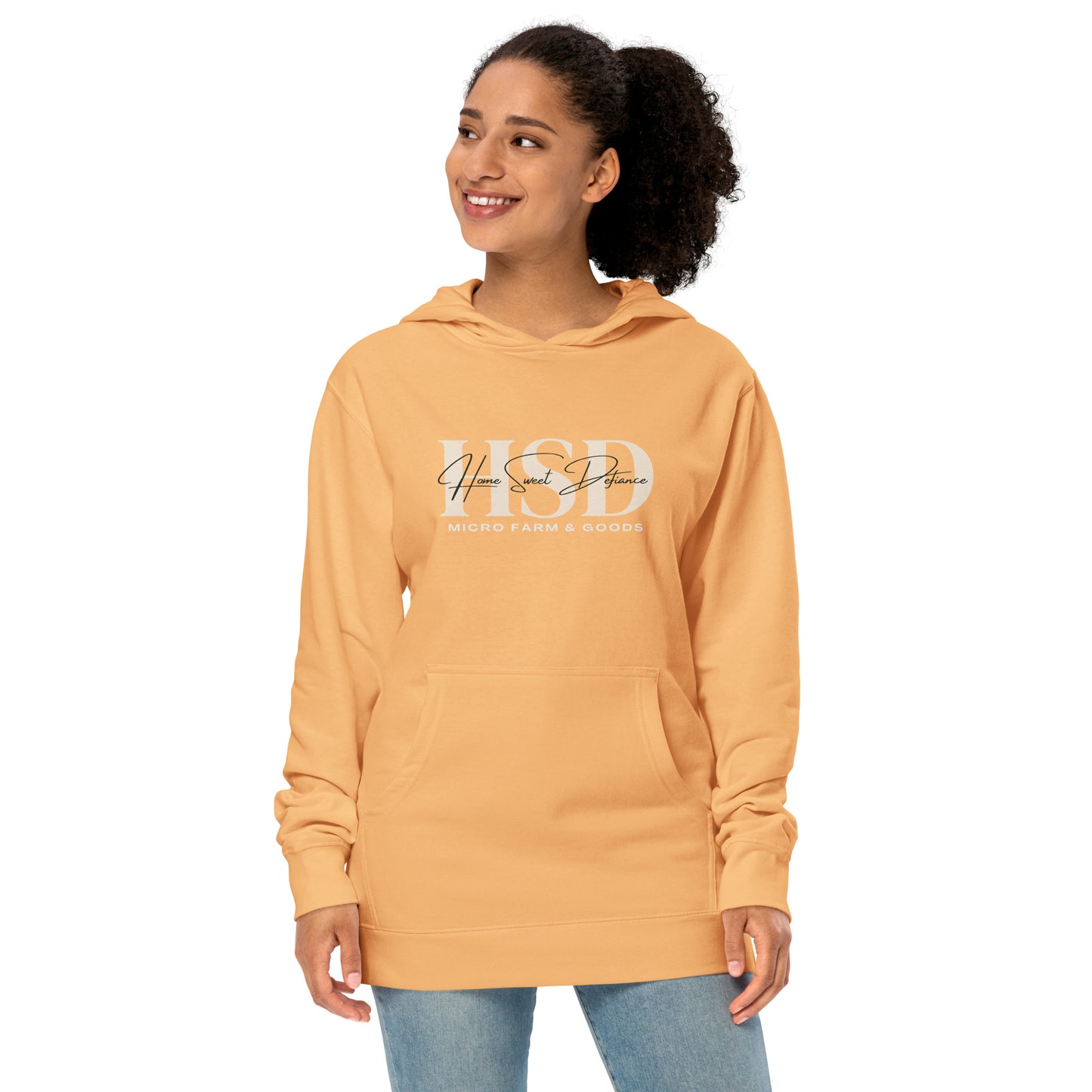 HSD logo midweight hoodie