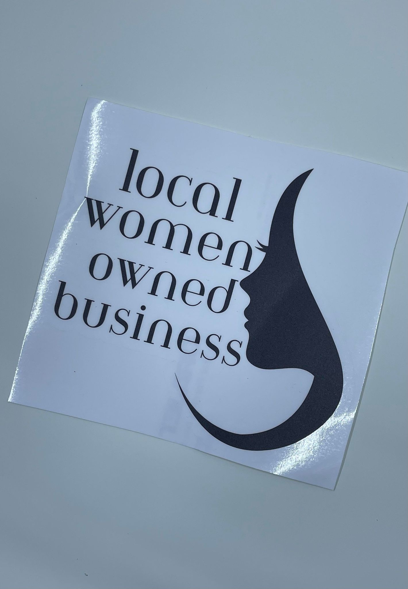 Local Women Owned Decal