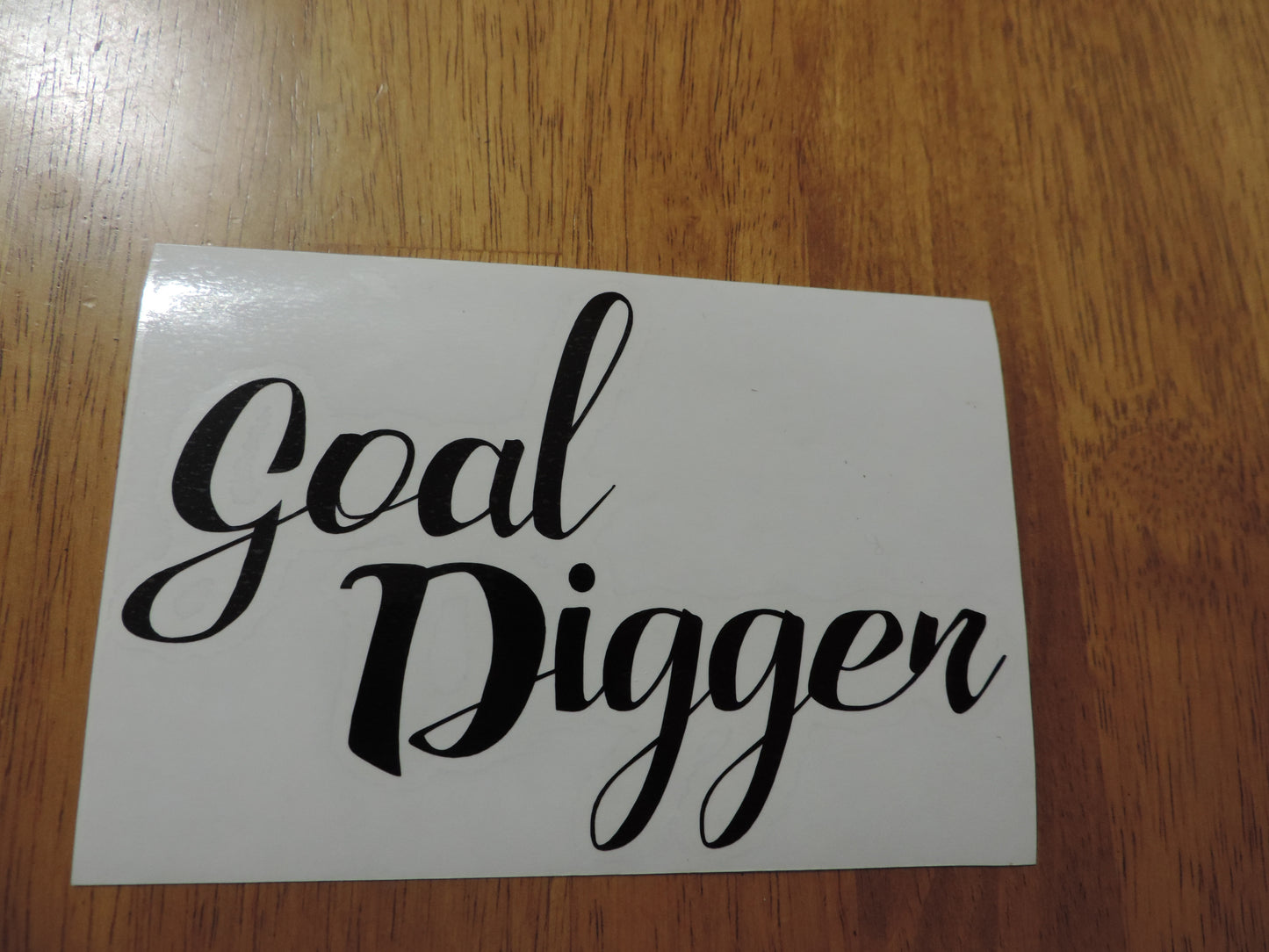 Goal Digger Decal